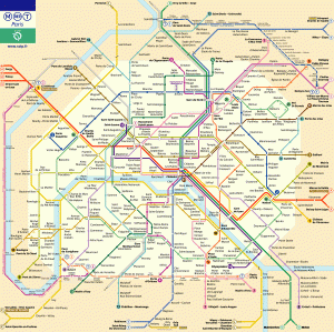 Paris Metro Map