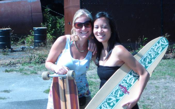 Crusing down the Burke Gilman Trail...