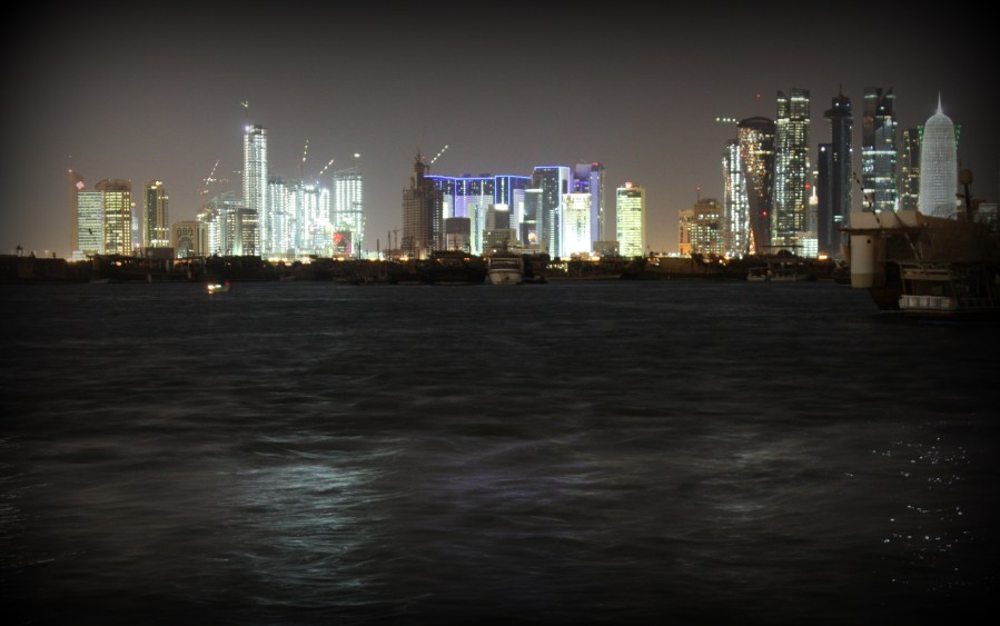 Most of the buildings on Doha's West Bay were built in the last 10 years...