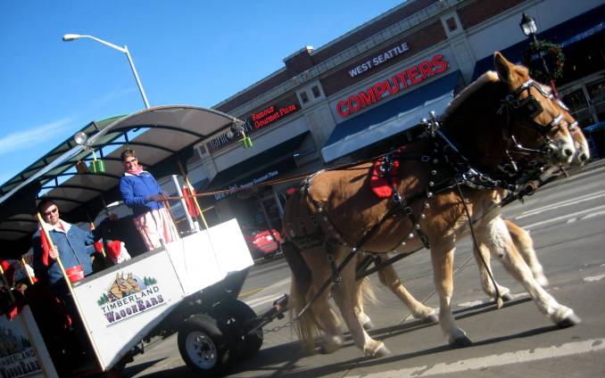 West Seattle Christmas parade