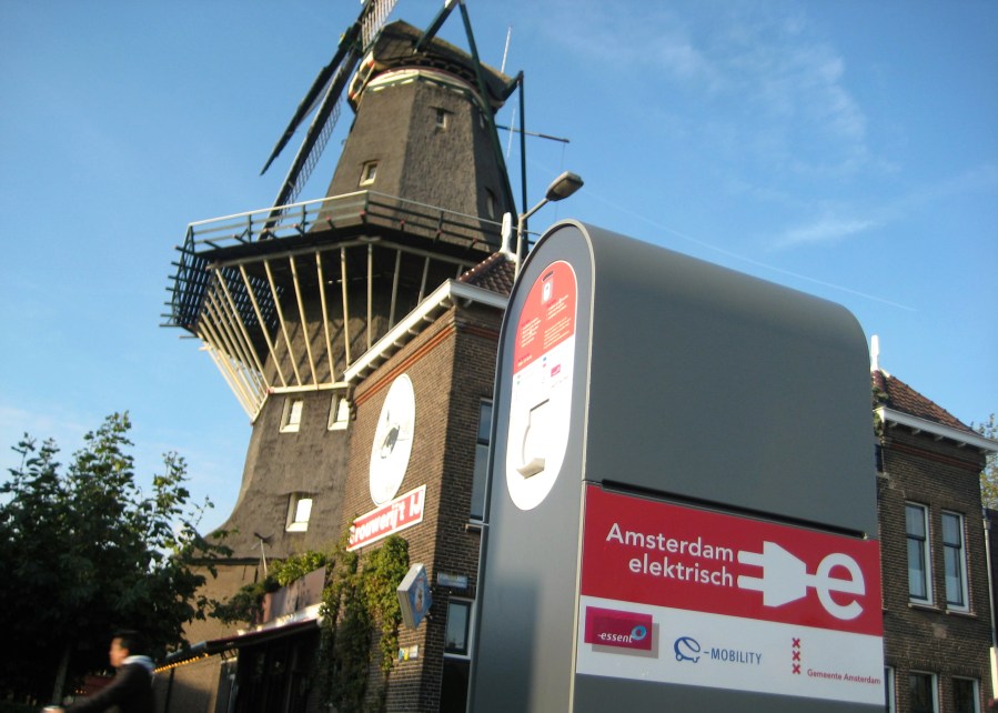 Classic Dutch: windmills and now, electric vehicles
